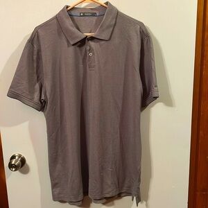Members Mark Men’s Pique Polo Size Large Gray Excellent Condition